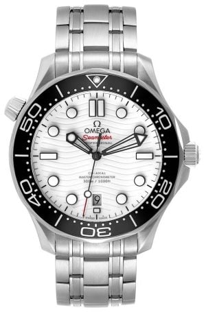 Omega Herrklocka 210.30.42.20.04.001 Seamaster Diver 300M Vit/Stål