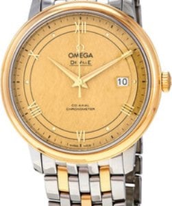 Omega Herrklocka 424.20.40.20.08.001 De Ville Prestige Guld/18 karat