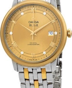 Omega Herrklocka 424.20.40.20.58.001 De Ville Prestige Guld/18 karat