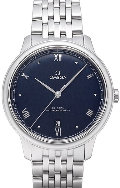 Omega Herrklocka 434.10.40.20.03.001 De Ville Prestige Blå/Stål