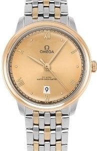 Omega Herrklocka 434.20.40.20.08.001 De Ville Prestige Guld/18 karat