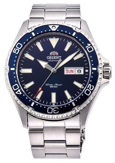 Orient Herrklocka RA-AA0002L Mako III Blå/Stål Ø42 mm