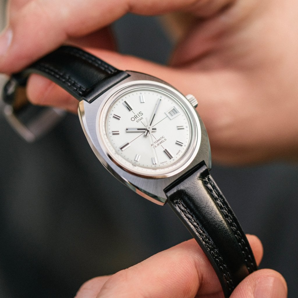 oris star edition reissue wristwatch