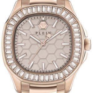 Philipp Plein Damklocka PWTAA0723 Spectre Antikvit/Roséguldstonat