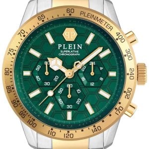 Philipp Plein Herrklocka PWPYA0524 Superlatives Grön/Gulguldtonat