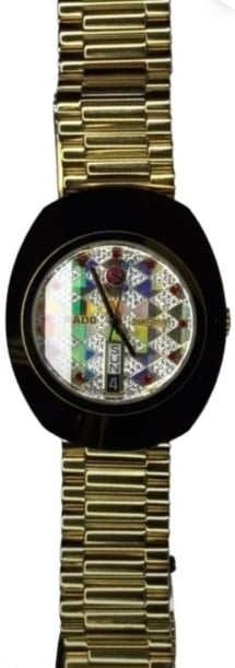Rado Herrklocka R12413193 Diastar Original Guld/Gulguldtonat stål