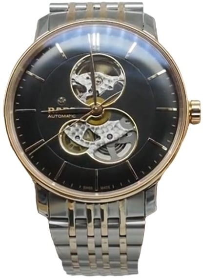 Rado Herrklocka R22894163 Coupole Svart/Roséguldstonat stål Ø41 mm