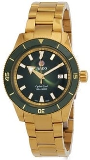 Rado Herrklocka R32136323 Captain Cook Grön/Stål Ø42 mm