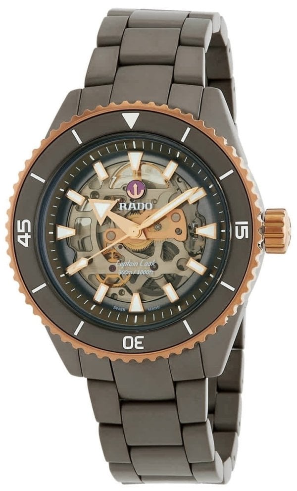 Rado Herrklocka R32150162 Captain Cook Skelettskuren/Keramik Ø43 mm
