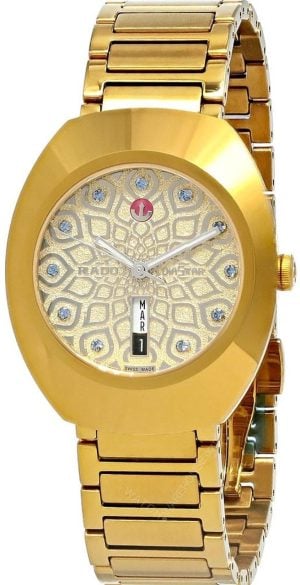 Rado R12161643 Diastar Guld/Gulguldtonat stål Ø38 mm