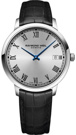 Raymond Weil Herrklocka 5585-STC-00659 Toccata Silverfärgad/Läder