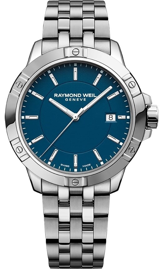 Raymond Weil Herrklocka 8160-ST-50041 Tango Blå/Stål Ø41 mm