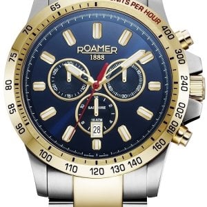 Roamer of Switzerland Herrklocka 861837-47-45-20 Rimini Blå/Stål