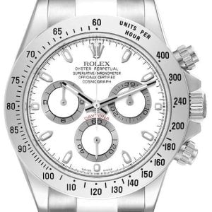 Rolex Herrklocka 116520/3 Daytona Vit/Stål Ø40 mm