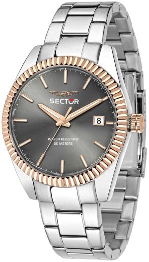 Sector 240 Herrklocka R3253240009 Grå/Stål Ø41 mm