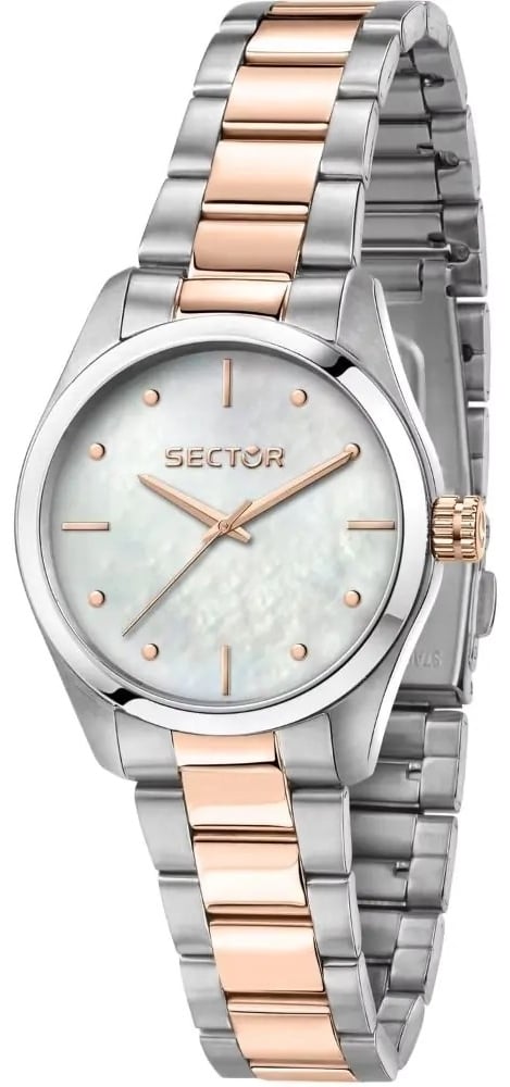 Sector 270 Damklocka R3253578508 Vit/Roséguldstonat stål Ø30 mm
