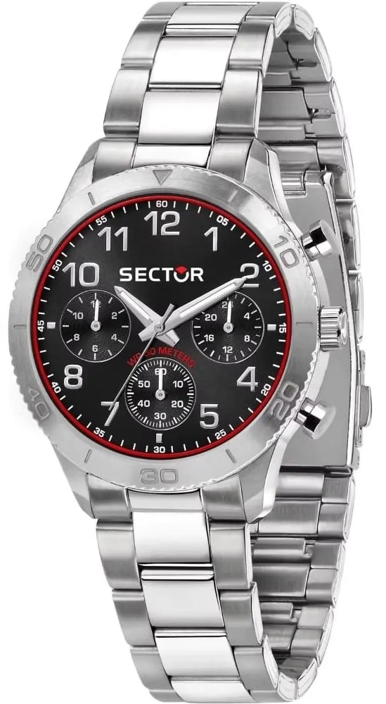 Sector 270 Herrklocka R3253578017 Svart/Stål Ø37 mm