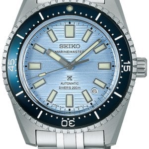 Seiko Herrklocka SJE099J1 Prospex Blå/Stål Ø39.5 mm