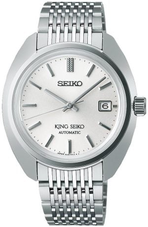 Seiko Herrklocka SJE109J1 King Silverfärgad/Stål Ø39.4 mm