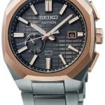 seiko herrklocka ssj014j1 astron grå/titan ø41.2 mm