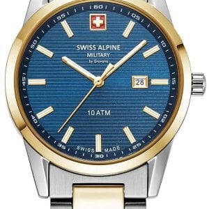 Swiss Alpine Military Damklocka 7767.1145 Argos Blå/Stål Ø34 mm