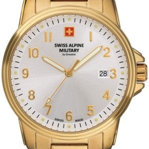 Swiss Alpine Military Herrklocka 7011.1112 Classic