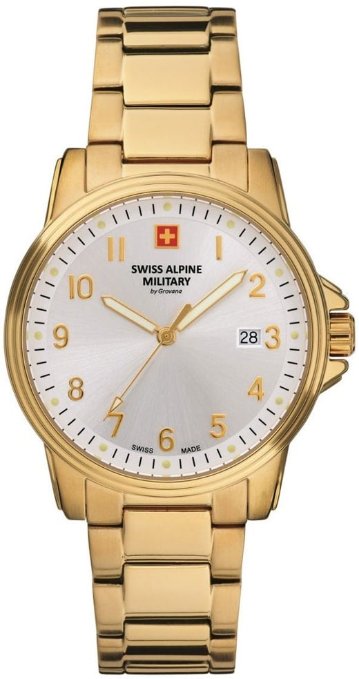 Swiss Alpine Military Herrklocka 7011.1112 Classic