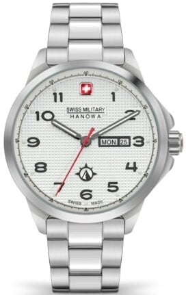 Swiss Military Hanowa Herrklocka SMWGH2100302 Puma Vit/Stål Ø45 mm