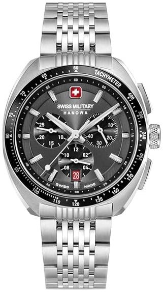 Swiss Military Hanowa Herrklocka SMWGI0003302 Hanowa Grå/Stål Ø41