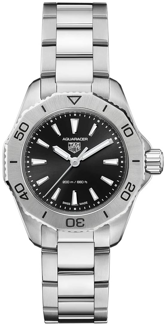 Tag heuer damklocka wbp1410. Ba0622 aquaracer lady svart/stål ø30 mm tag heuer damklocka wbp1410.ba0622 aquaracer lady svart/stål ø30 mm