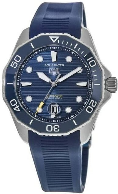 TAG Heuer Herrklocka WBP201B.FT6198 Aquaracer Blå/Gummi Ø43 mm