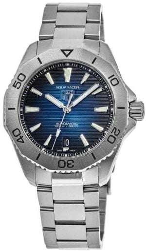 TAG Heuer Herrklocka WBP2111.BA0627 Aquaracer Blå/Stål Ø40 mm