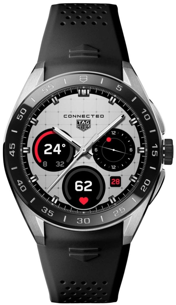TAG Heuer SBT8A10.BT6292 Connected Calibre E5 Gummi Ø45 mm
