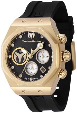 Technomarine Damklocka TM-523007 Reef Sun Svart/Gummi Ø40 mm