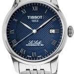tissot herrklocka t006.407.11.043.00 le locle blå/stål ø39 mm