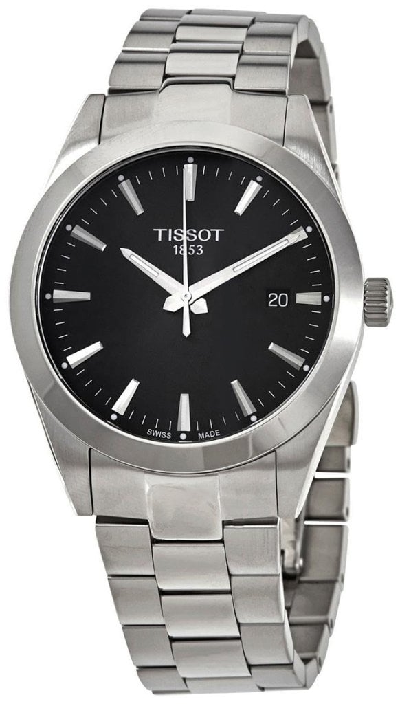Tissot Herrklocka T127.410.11.051.00 T-Classic Svart/Stål Ø40 mm
