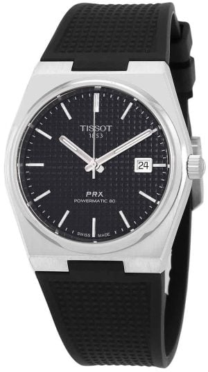 Tissot Herrklocka T137.407.17.051.00 PRX Svart/Gummi Ø40 mm