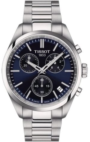Tissot Herrklocka T150.417.11.041.00 Pr 100 Blå/Stål Ø40 mm