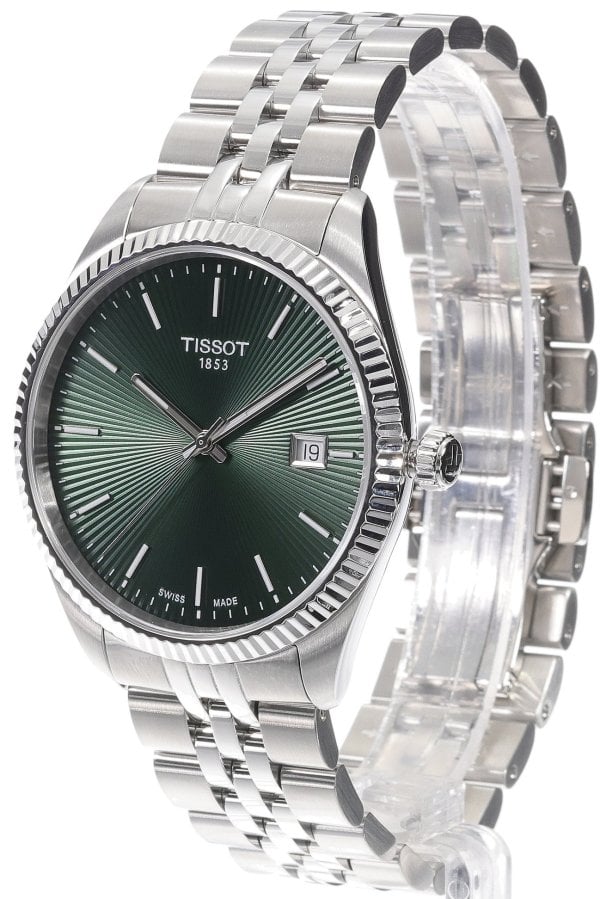 Tissot Herrklocka T156.410.11.091.00 Ballade Grön/Stål Ø40 mm
