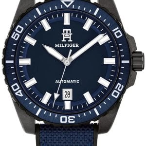 Tommy Hilfiger Herrklocka 1792160 Th85 Blå/Gummi Ø42 mm