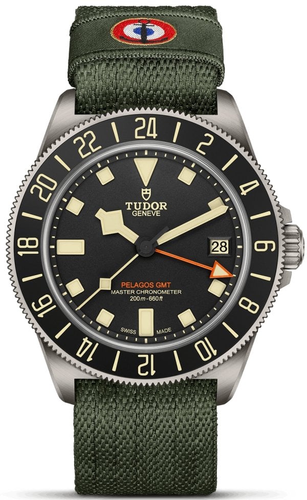 Tudor Herrklocka M2542G257NU-0002 Pelagos FXD GMT Svart/Textil Ø42 mm