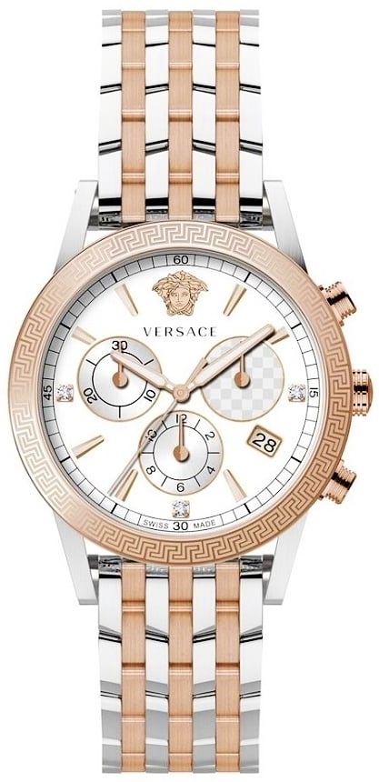 Versace damklocka velt00819 silverfärgad/stål ø41 mm versace damklocka velt00819 silverfärgad/stål ø41 mm