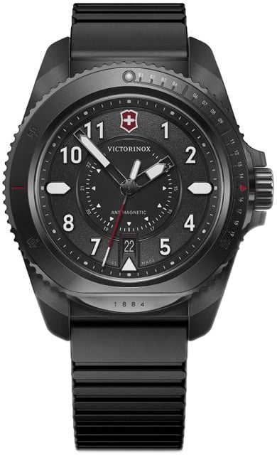 Victorinox Herrklocka 241982 Journey 1884 Svart/Gummi Ø43 mm