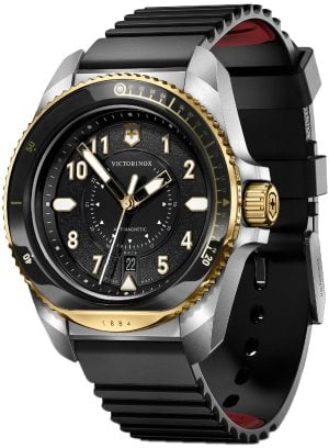 Victorinox Herrklocka 242014 Journey 1884 Svart/Gummi Ø43 mm