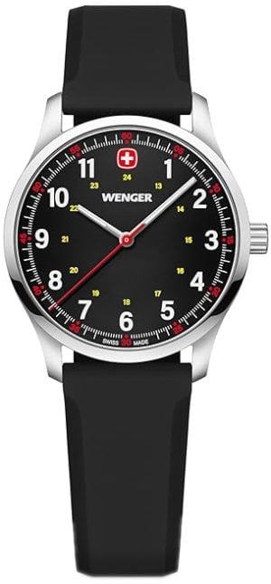 Wenger 01.1421.127 City Svart/Gummi Ø34 mm