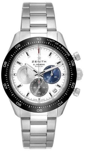 Zenith Herrklocka 03.3100.3600-69.M3100 El Primero Vit/Stål Ø41 mm