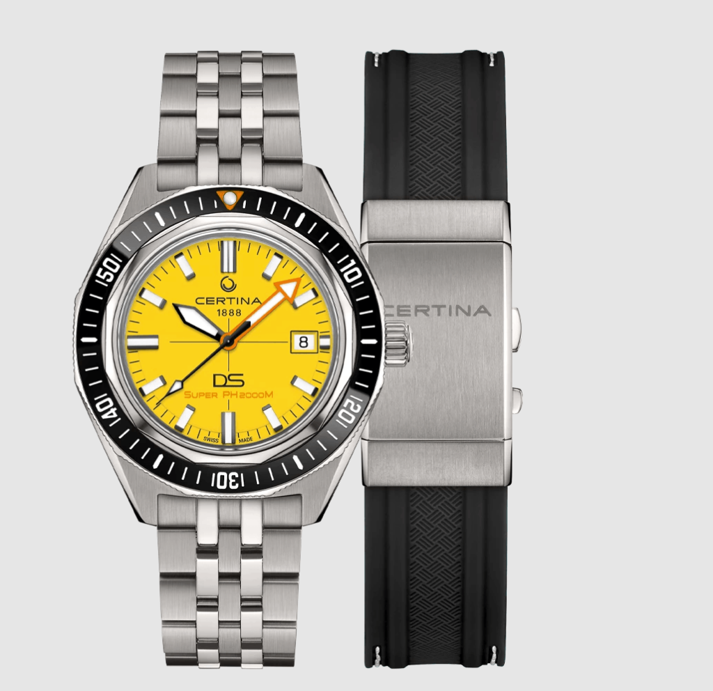 certina ds super ph2000m gul