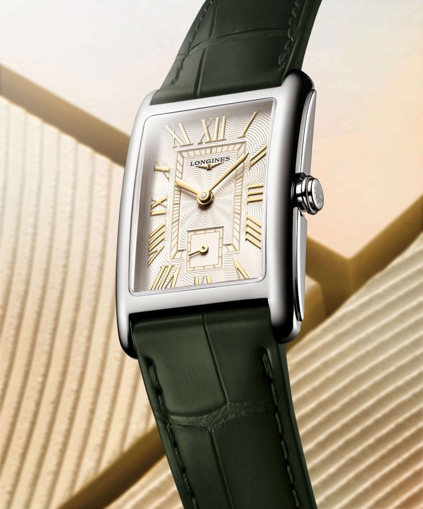 longines-mini-dolcevita-2026-snow-setting-blue-strap