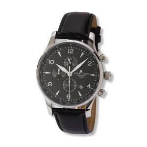 Jacques Lemans London herr, svart 44 mm - 1-1844ZA