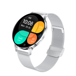 Philippe Palmer Smart Watch LP78 AMOLED Ultra Thin Silver